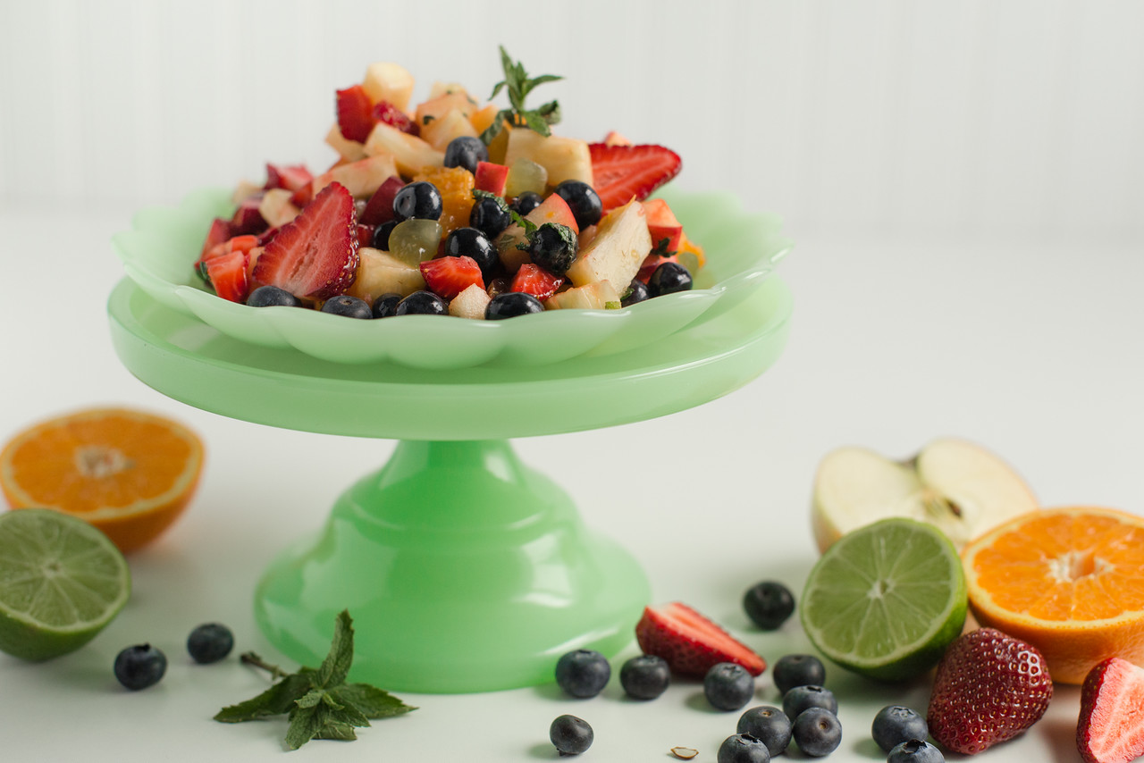 Rainbow Fruit Salad - Doctor Yum Recipes